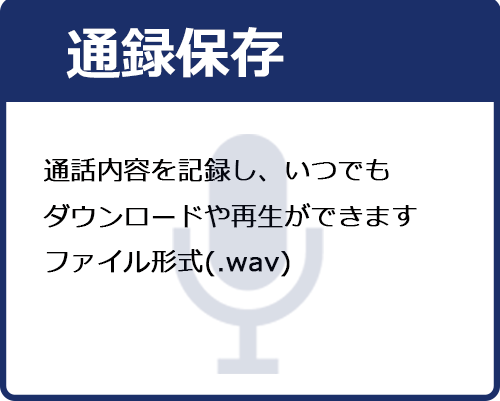 通録保存